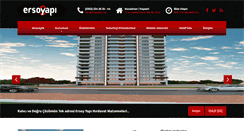 Desktop Screenshot of ersoyyapi.com